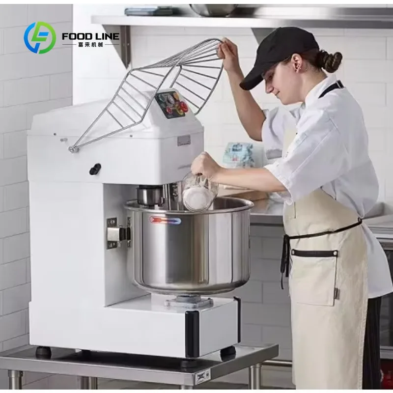 Mélangeur de pâte en spirale Commercial 16 ~ 75 kg