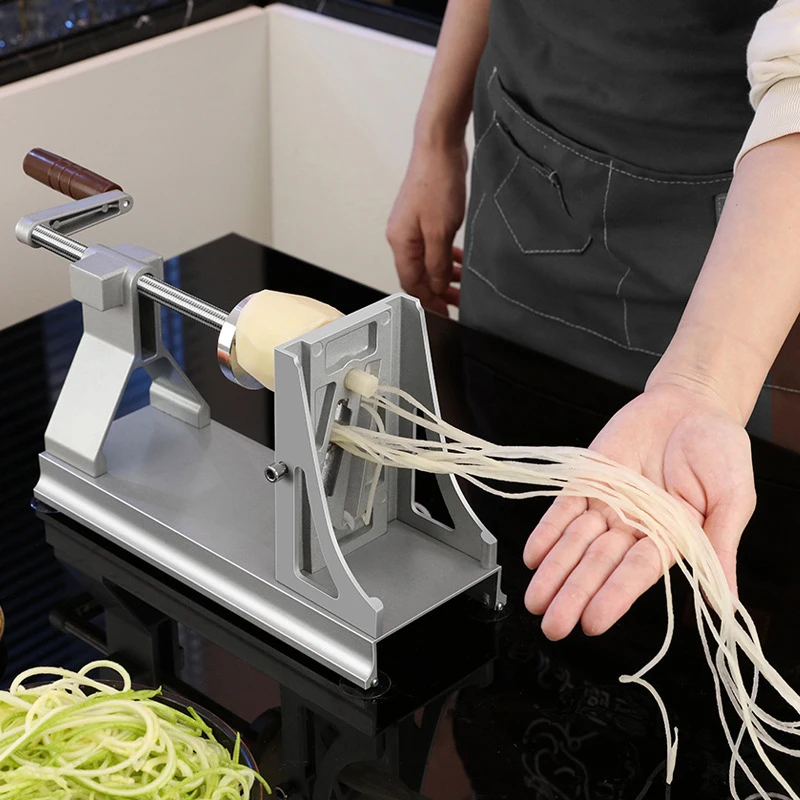 Trancheuse en spirale pour légumes et pâtes