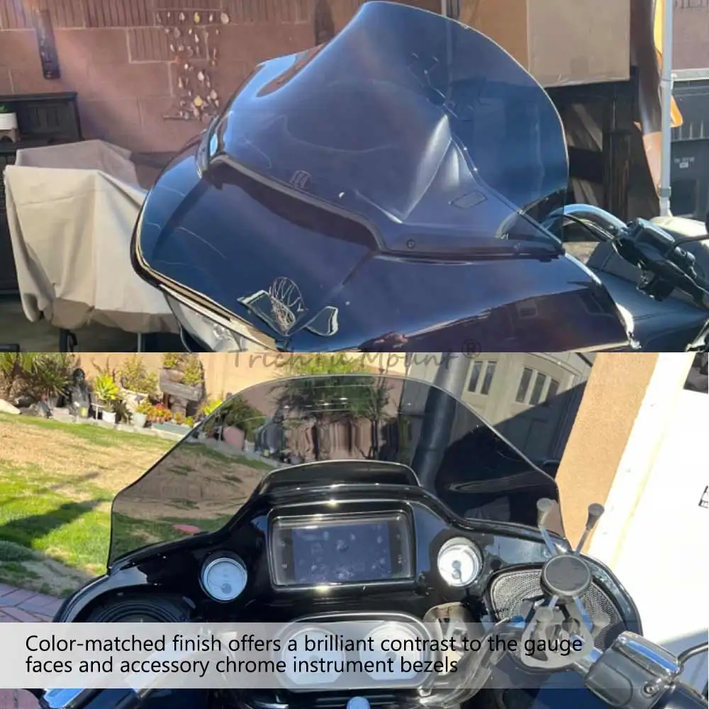 Kit de conduits d'air réglables en ABS pour carénage interne de moto Harley Road Glide Ultra CVO/SE Limited Special FLTRX FLTRXS 2015-2025
