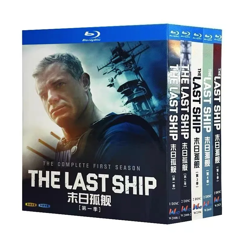 The Last Ship Saisons 1-5 (2018) - Série TV en Blu-ray HD neuve en boîte - 9 disques BD