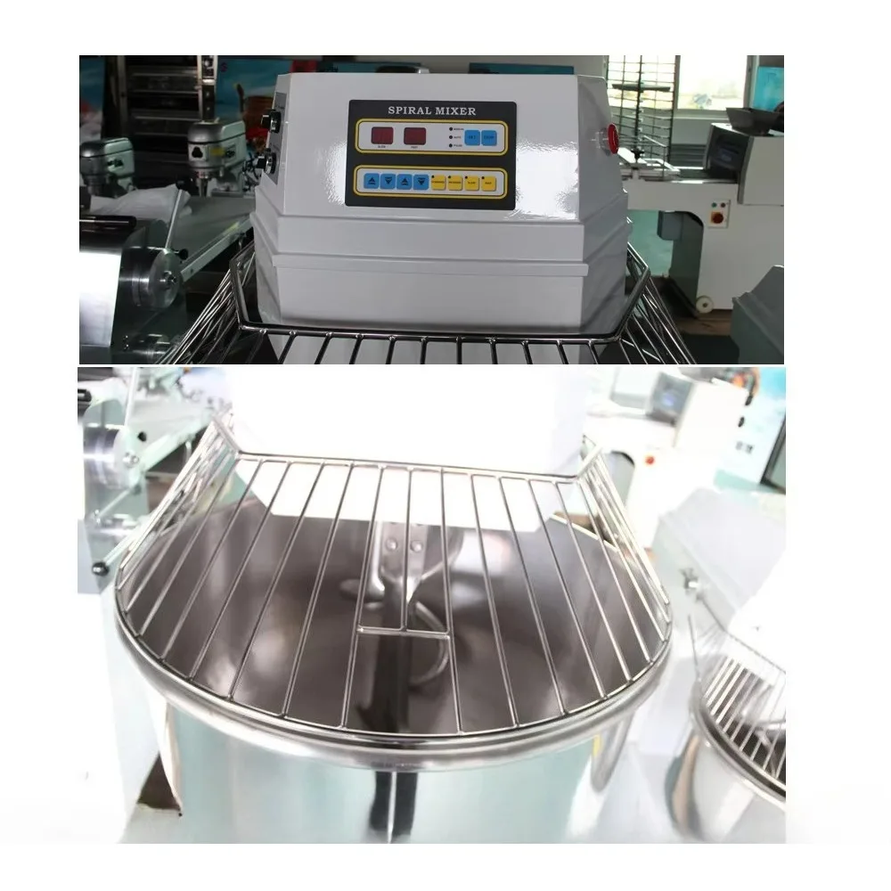 12kg 15kg 20kg 25kg 50kg 100kg pétrin Pizza pâte boulangerie farine mélangeur Machine spirale