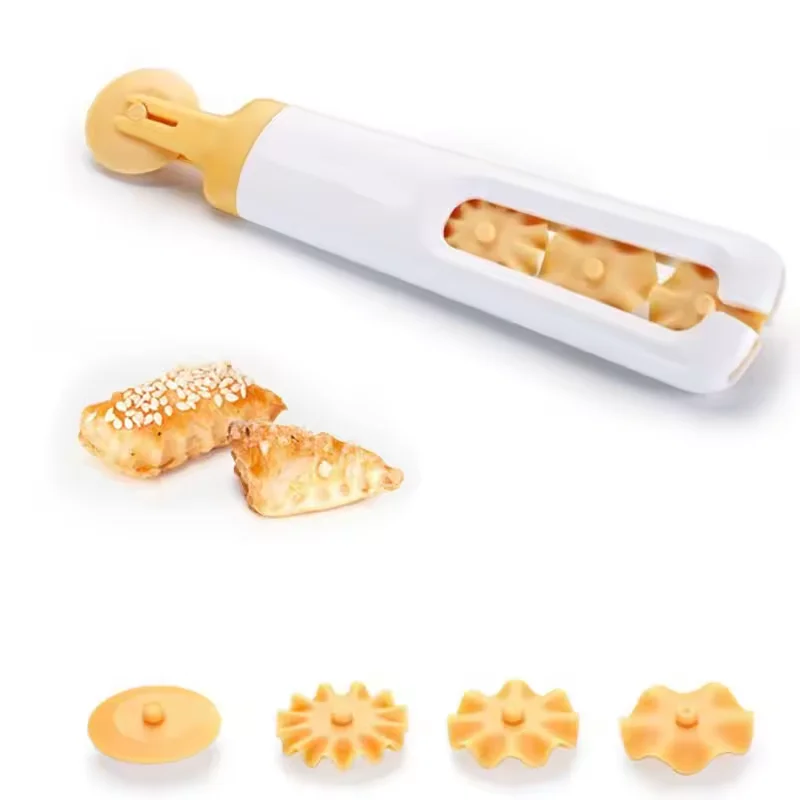 1 pièce Rouleau de découpe manuel pour biscuits