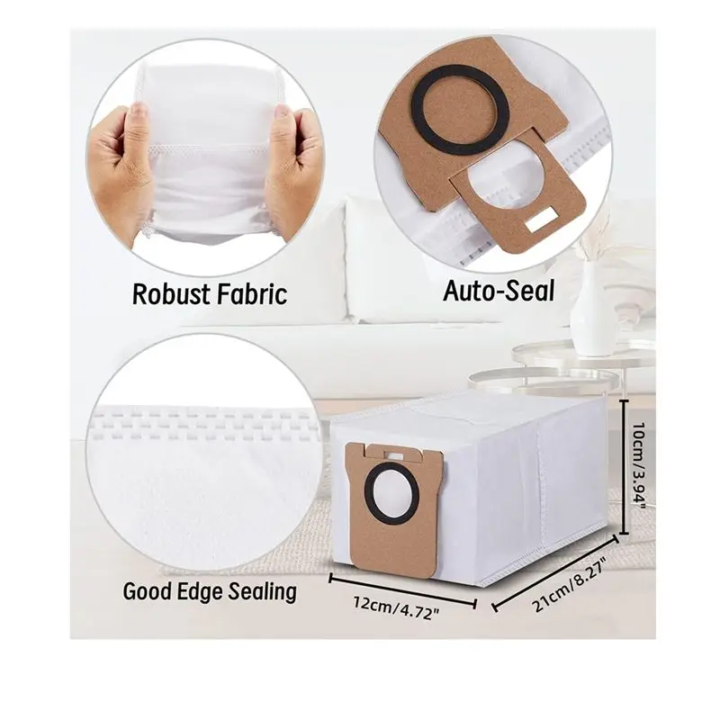 Kit d'accessoires AUAU pour aspirateur robot Xiaomi X20+/ X20 Plus/ X10+/X10 Plus, pièces de rechange, accessoires de réparation