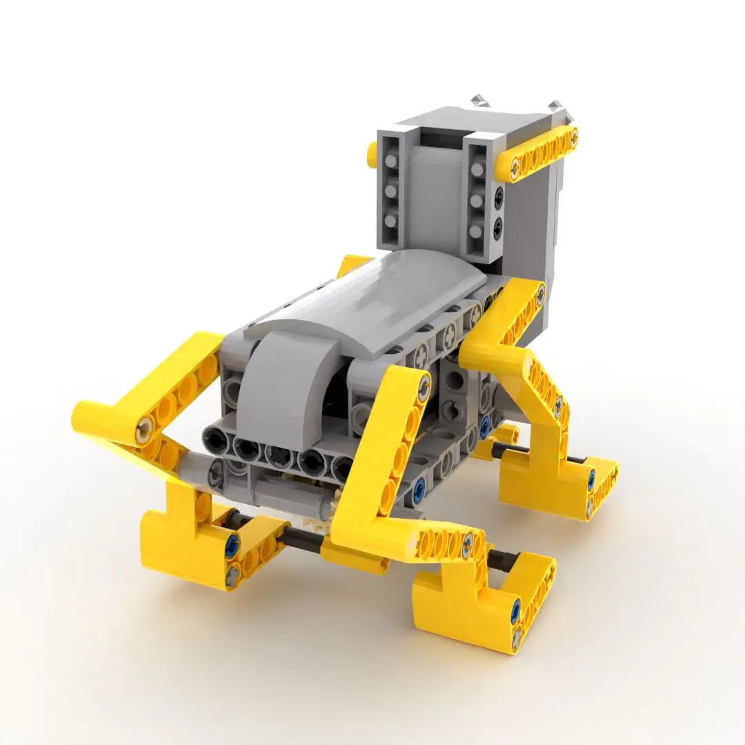 Blocs de construction de chien robotisé motorisé, modèle MOC, jouets robotiques techniques, jouets éducatifs pour étudiants