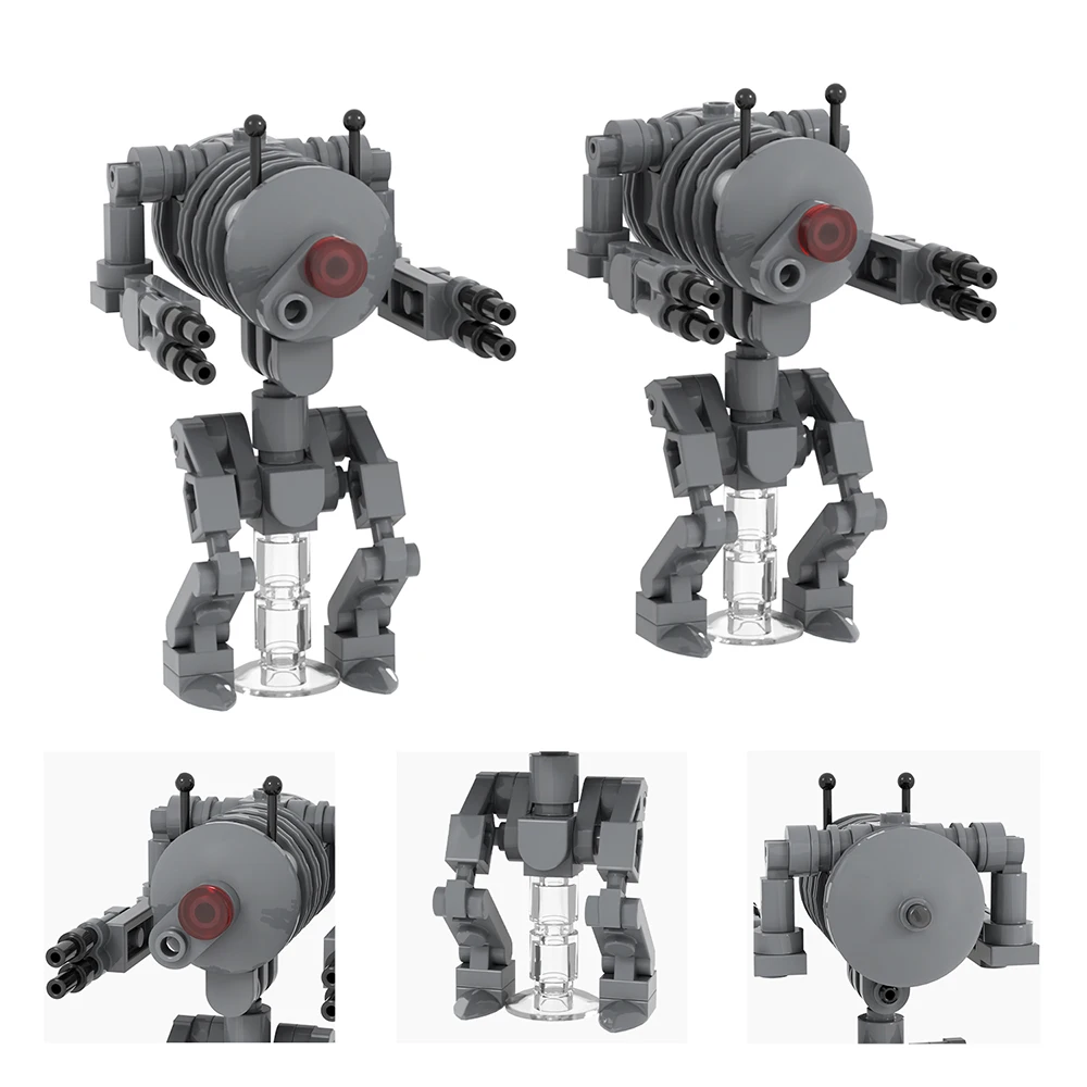 MOOXI – ensemble de séries de films, briques MOC, Robot Compatible avec les figurines d'action, ensembles de bricolage, blocs de construction pour adultes, jouets pour enfants, cadeaux