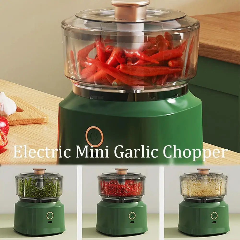 Mini hachoir à ail rechargeable par USB