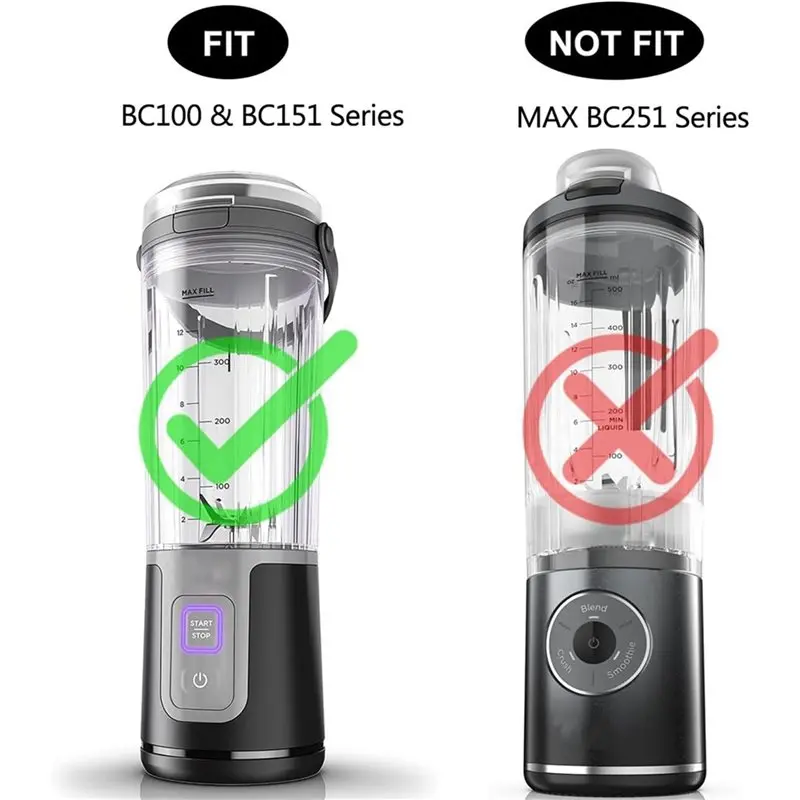 【B25B!】 Tasse de mixeur pour Ninja Blast BC151BK /BC100 Series