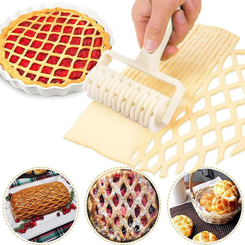 Cookie tarte Pizza pain pâtisserie croûte rouleau Cutter outils de cuisson ustensiles