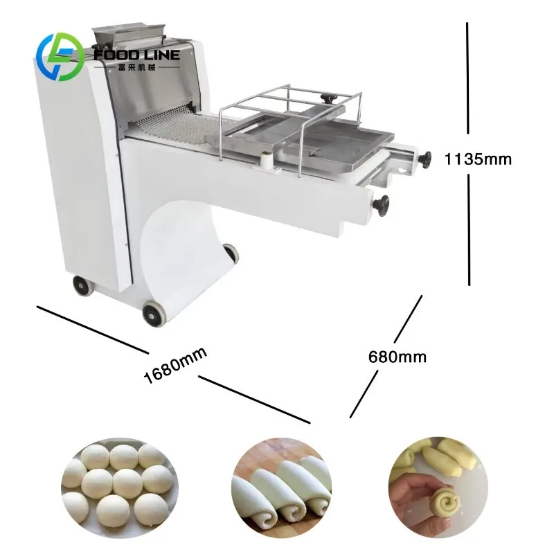 Machine à façonner la pâte à pain entièrement automatique et personnalisable pour boulangerie commerciale – Équipement