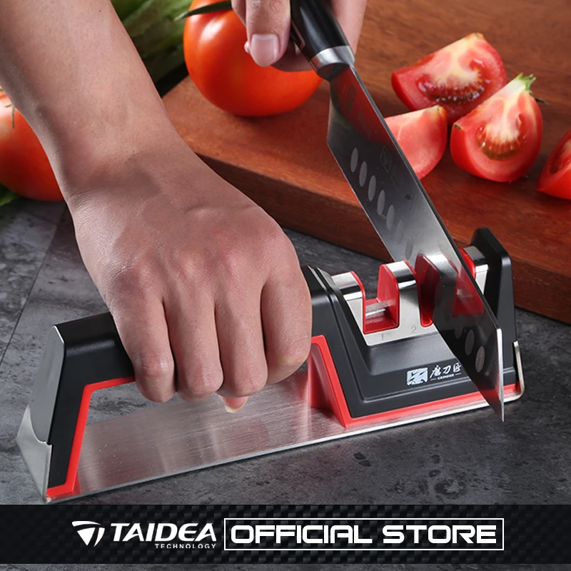 Système d'affûtage professionnel pour couteaux de cuisine GRINDER