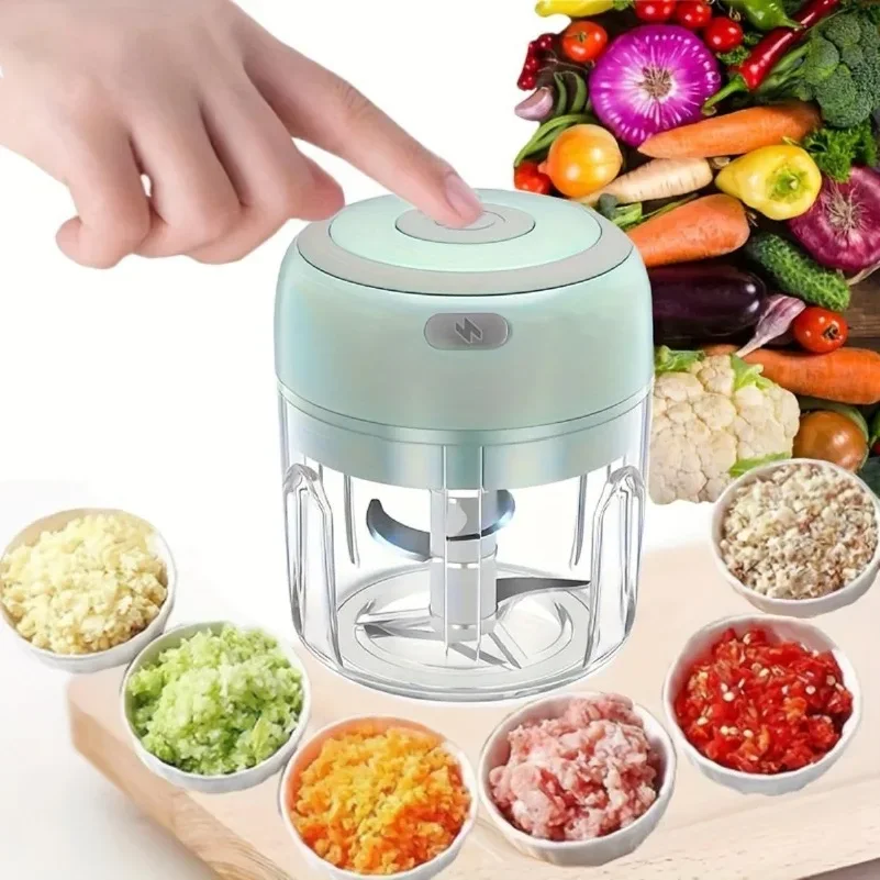 Mini hachoir à ail électrique 250 ml