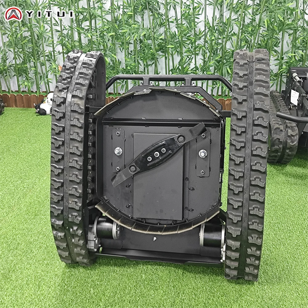 Tondeuse à gazon tout-terrain autopropulsée télécommandée pour usage domestique, jardin et pelouse, petite taille, sur mesure