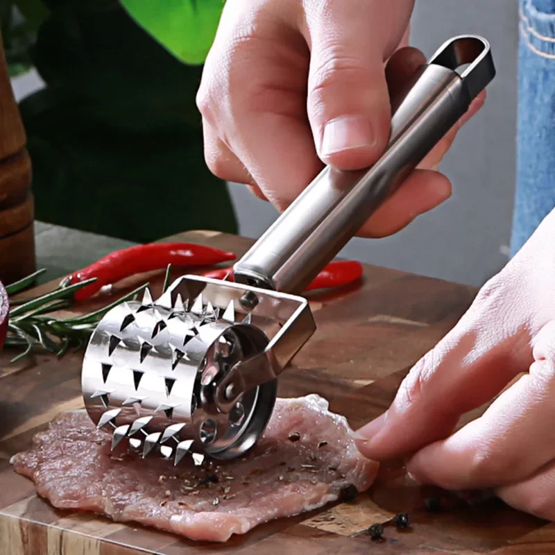Attendrisseur de viande en acier inoxydable
