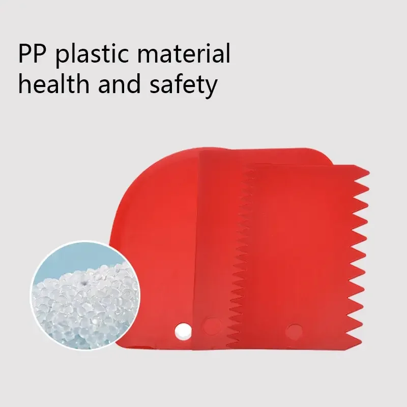 Grattoir à pâte en plastique