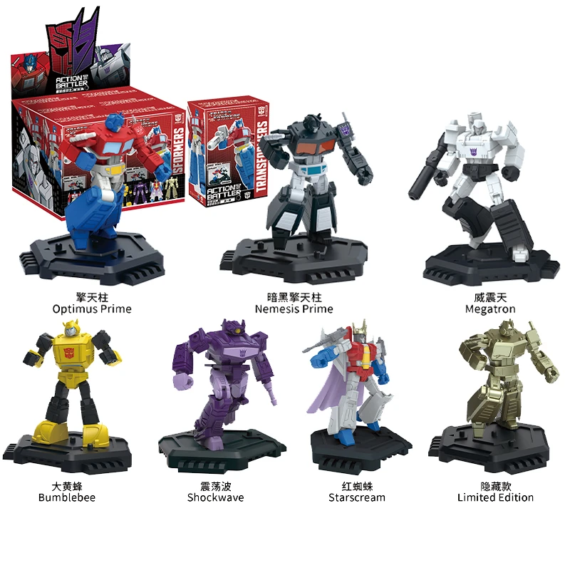 Transformation originale G1 Optimus Prime Bumblebee onde de choc Starscream Nemesis Prime jouet figurine modèle jouets pour enfants cadeau