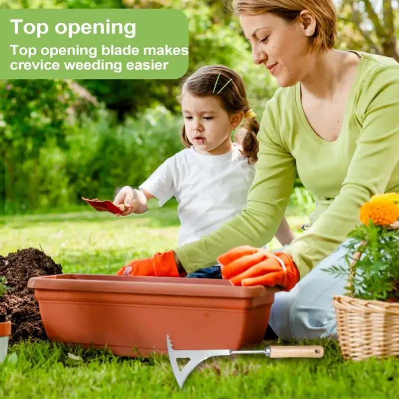 Outil de désherbage de jardin, désherbeur manuel, extracteur d'herbes, outil agricole pour l'élimination des mauvaises herbes, fournitures pour bonsaï, outil à main