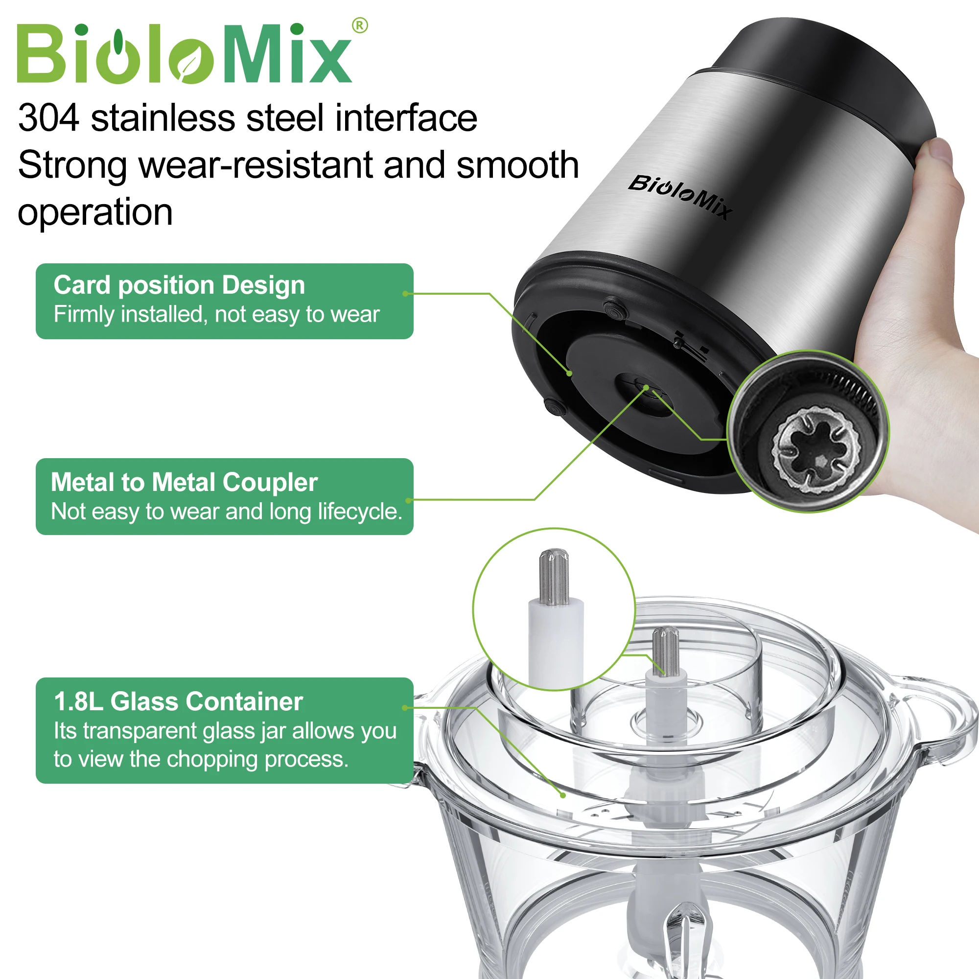 Robot culinaire BioloMix 1