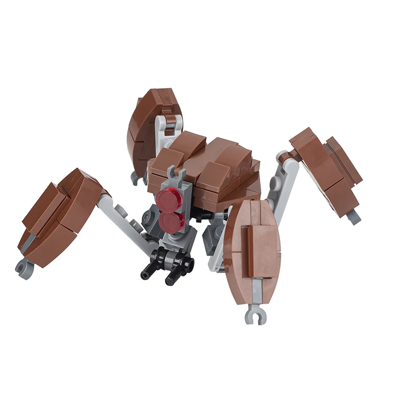 MOXXI MOC personnage de film planète guerre créature militaire Robots bricolage modèle bloc de construction Kit pour ensembles jouets pour adultes pour enfants cadeau