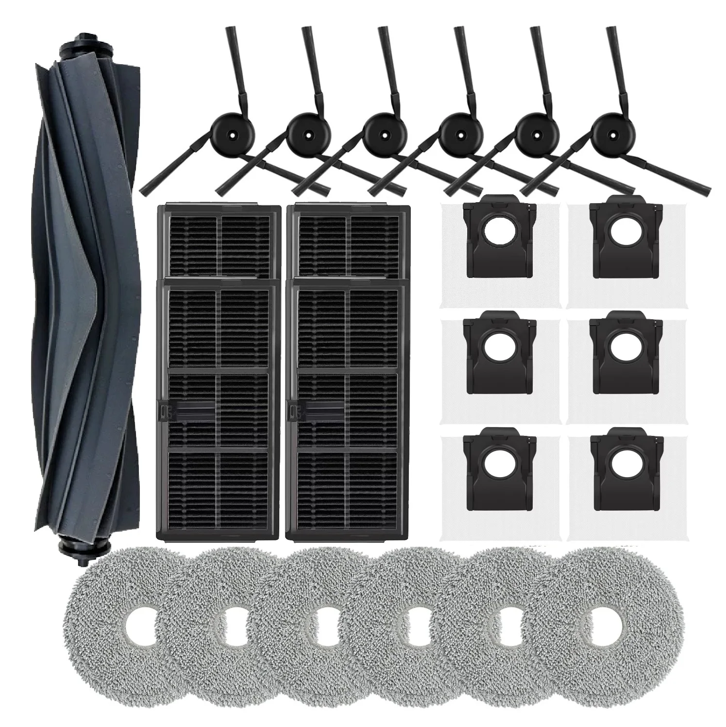 Accessoires pour aspirateur robot Dreame L10s Ultra Gen 3, L40 Ultra Gen 2, L50 Ultra AE, X40 Ultra, X40 Master, Mova P50 Pro Ultra