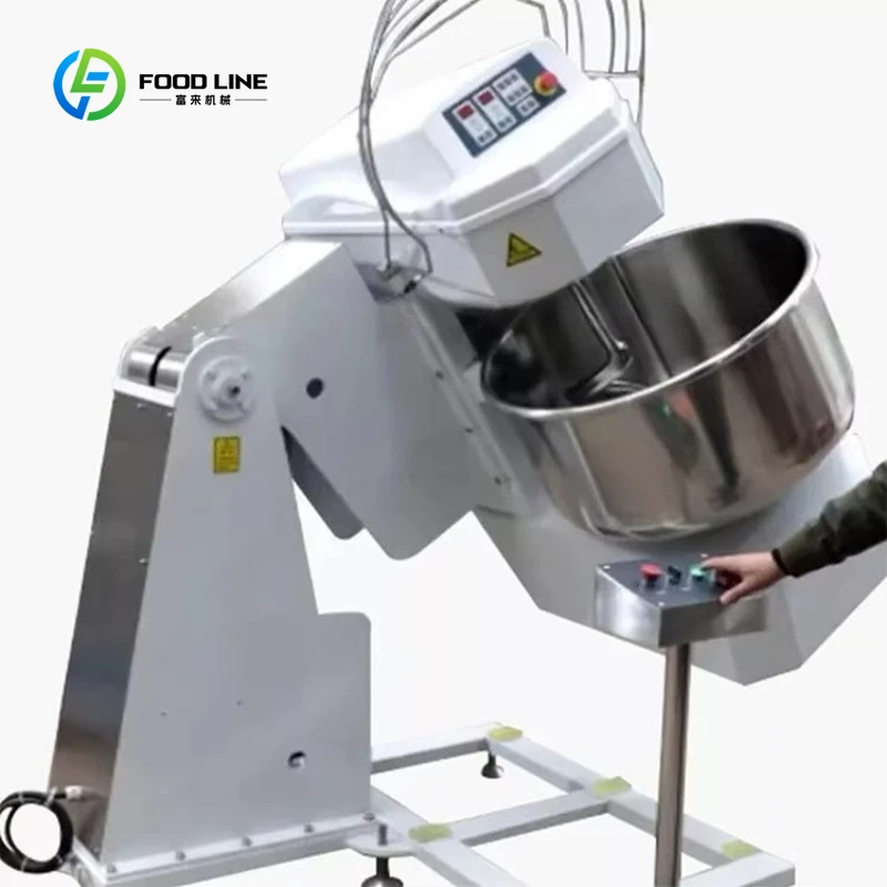 Mélangeur de pâte à pain en spirale industriel personnalisé