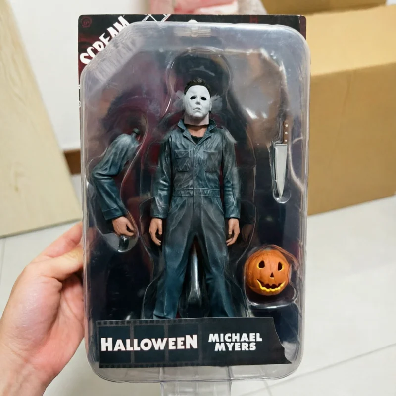 Figurine d'action ultime de 8 pouces Rob Zombie Film Michael Myers Scream Greats, collection de jouets d'horreur, modèle, cadeaux de Noël