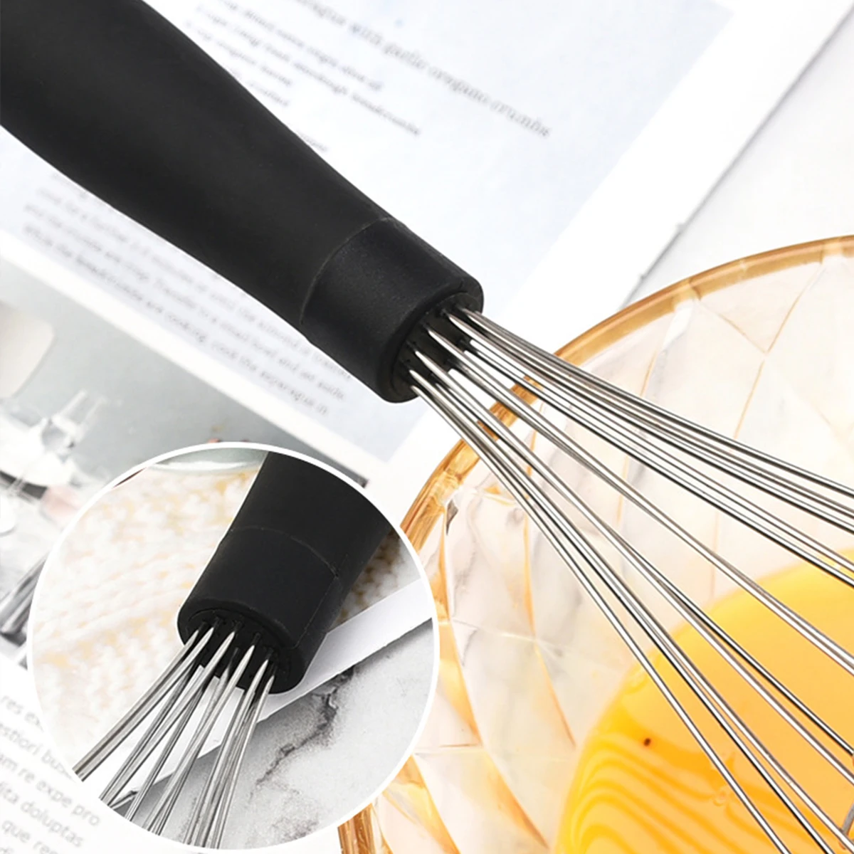 Fouet à ballon pour la cuisine : fouet de cuisine en acier inoxydable