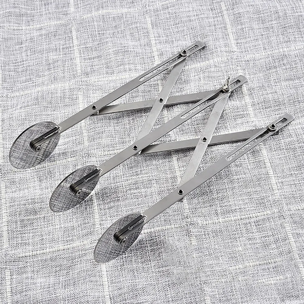Coupe-pâte à pizza à 3 roues
