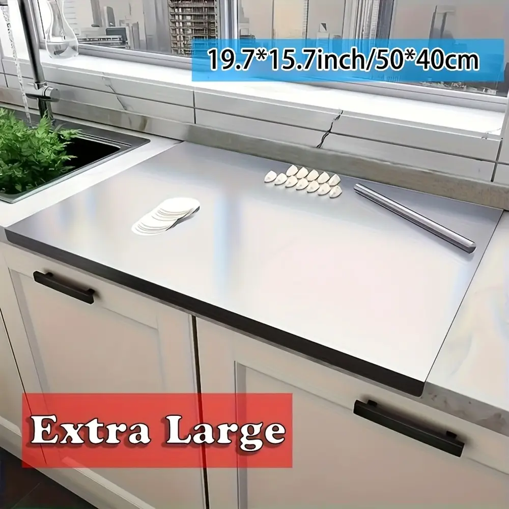 Planche à découper en acier inoxydable