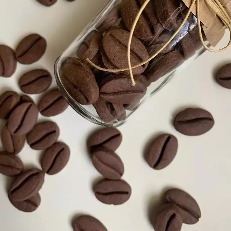 Mignon Mini grain de café Cookie gaufrage timbre dessin animé cadeau