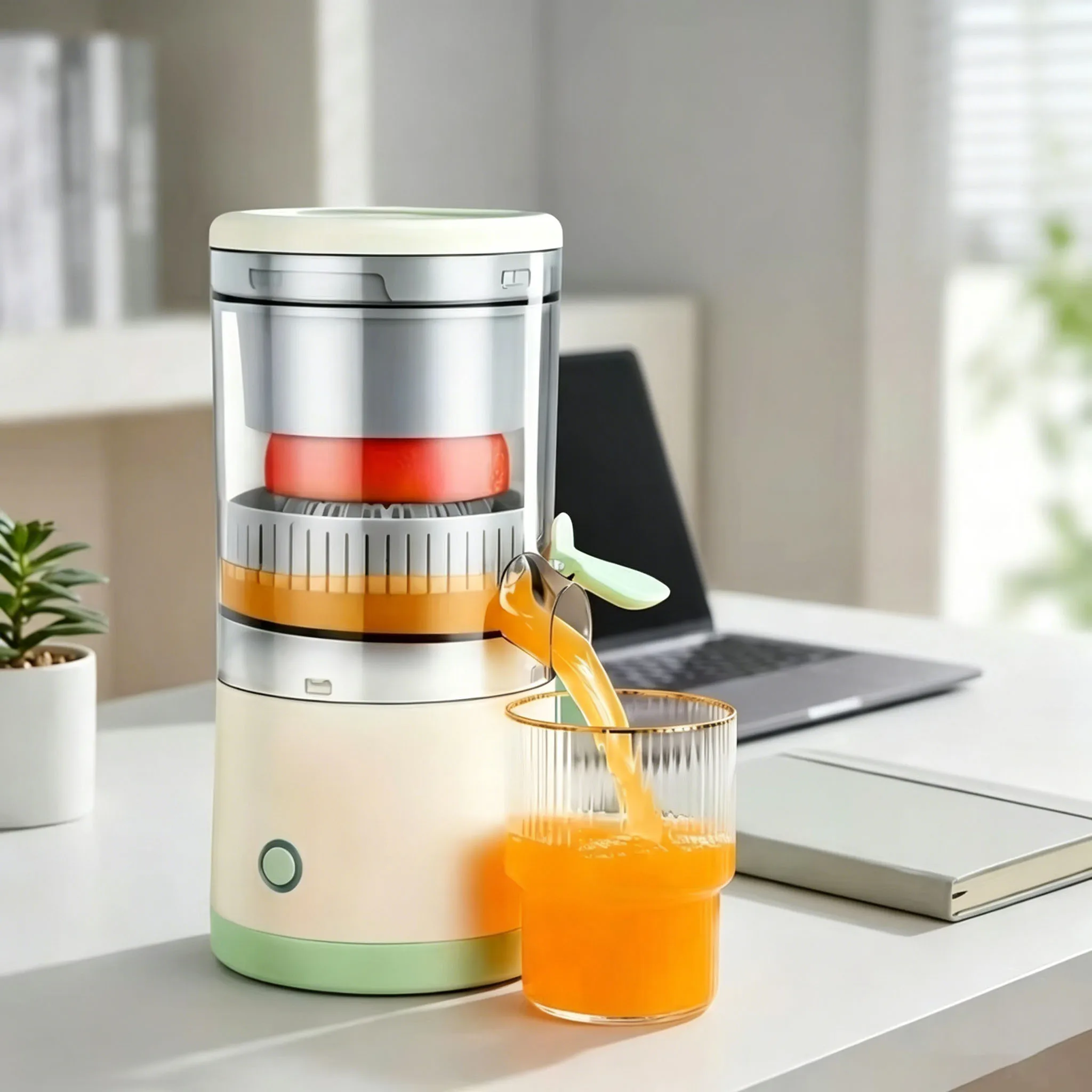 Extracteur de jus portable entièrement automatique pour fruits