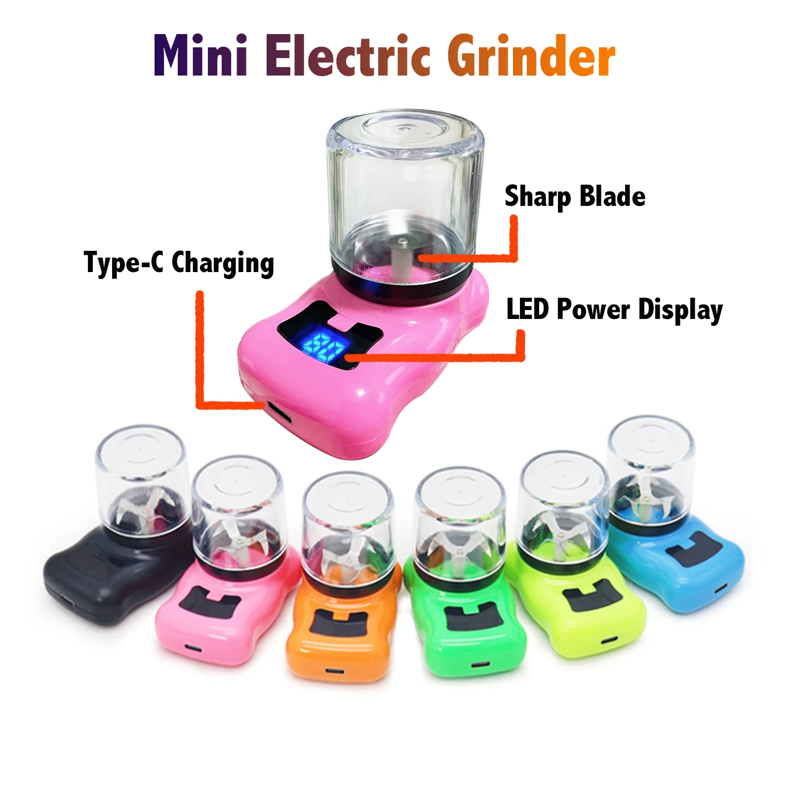 1 pièce, broyeur électrique