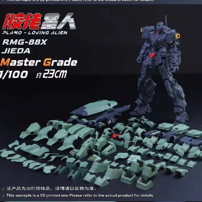 Nouveau Plamo Loving Alien Mg 1/100 Jieda Jeda Rgm-88x, Kit d'assemblage de modèles, figurine d'action Robot, Kits de modèles en plastique, jouets à collectionner
