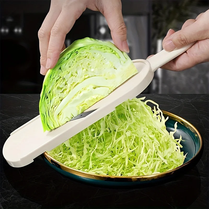 Trancheuse et broyeur de légumes ultra-fin pour salade
