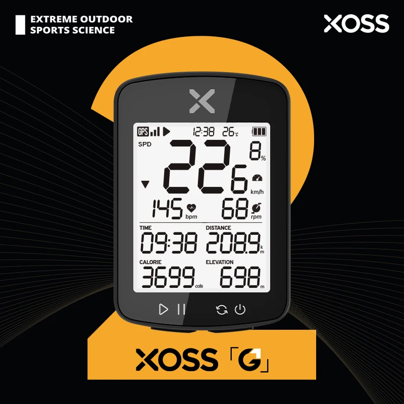 XOSS G2 Plus ordinateur de vélo sans fil GPS compteur de vitesse de cyclisme étanche ANT + Cadence vitesse intelligent vélo odomètre vélo de route vtt