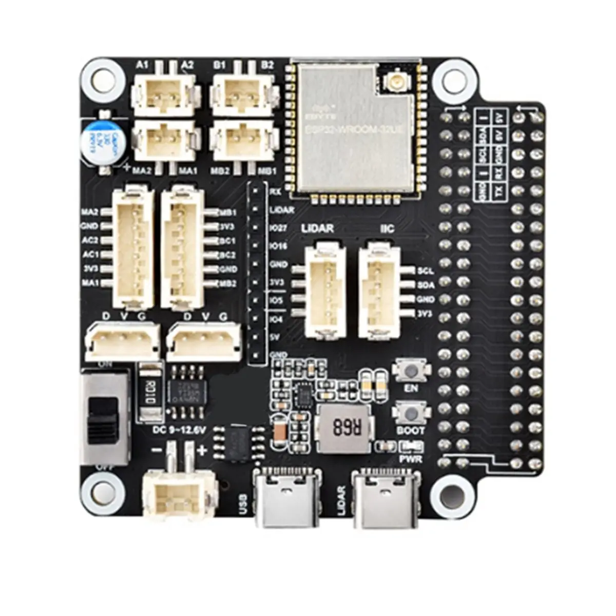 Nouvelle carte générale pour robots 2026, basée sur ESP32, multifonctionnelle, prend en charge les communications WIFI, Bluetooth et ESP-NOW