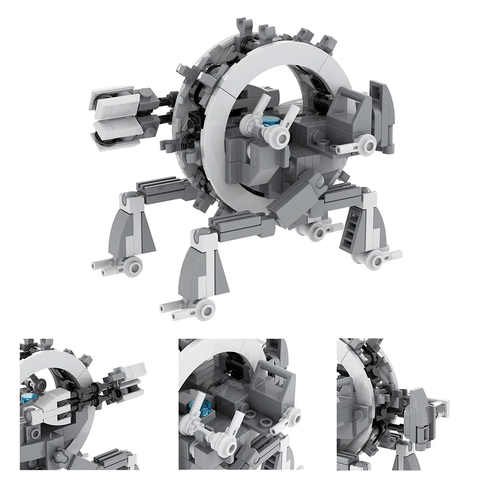 MOOXI – ensemble de séries de films, briques MOC, Robot Compatible avec les figurines d'action, ensembles de bricolage, blocs de construction pour adultes, jouets pour enfants, cadeaux