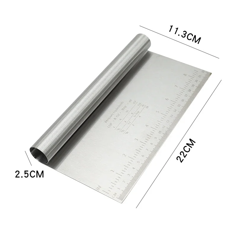 Spatules à gâteau en acier inoxydable 6/8 pouces