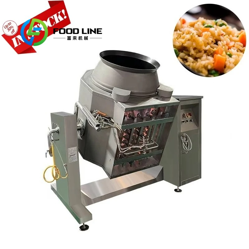 Robot de cuisson automatique intelligent personnalisé pour la préparation de riz frit