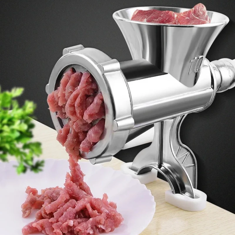 Hachoir à viande manuel multifonctionnel pour usine de cuisine