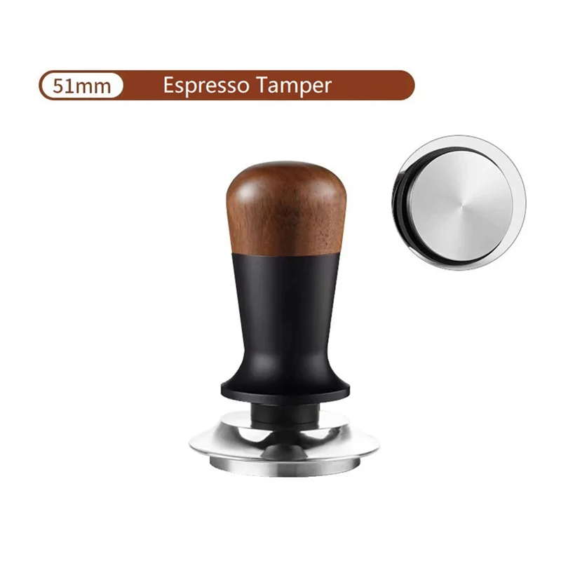 B59B-Dase plate 51MM doseur expresso Force constante Impact distributeur de café outil de nivellement