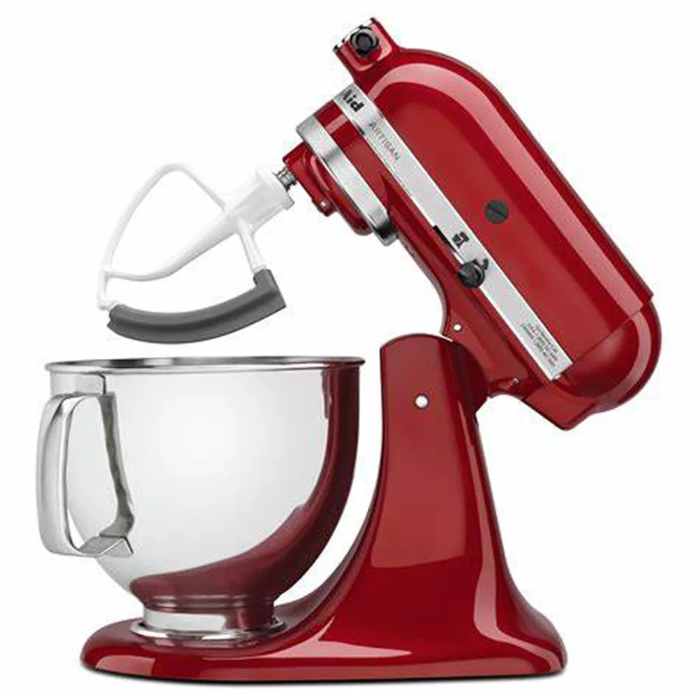 Palette de mélangeur pour batteur à bord flexible KitchenAid KFE5T 4.5-5QT pour mélangeurs sur socle à tête inclinable