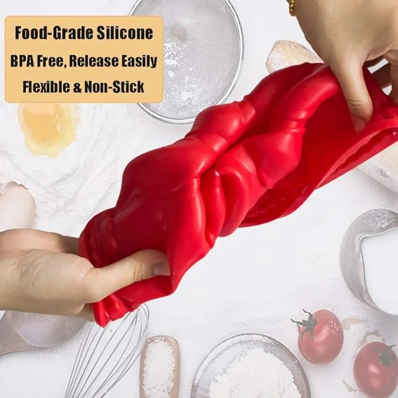 Moule à gâteau rond cannelé en Silicone 3D Kouglof