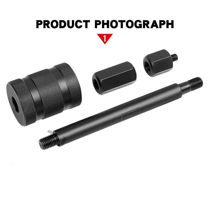 Extracteur outil d'installation outils d'extraction d'injecteur Diesel accessoire de retrait d'injecteur de carburant avec étui rigide injecteur M8 M12 M14