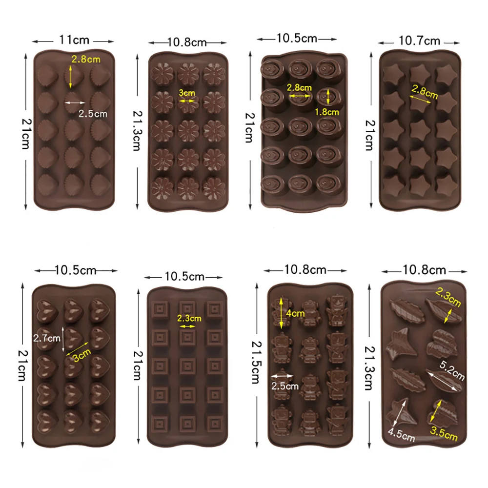 Moule en silicone pour chocolat