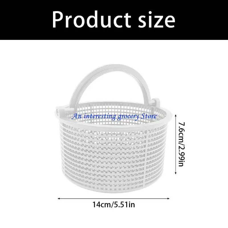 Panier d'écumoire piscine 652D, pour le nettoyage des accessoires piscine hors