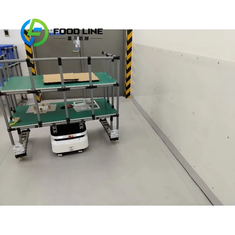 Robot de livraison de châssis personnalisé à haute efficacité pour l'entrepôt d'usine, l'atelier, le transport de matériaux