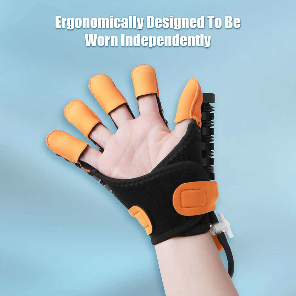 Gants de rééducation robotisés pour hémiplégie, infarctus cérébral, entraînement de la fonction des doigts et de la main, massage, récupération post-chirurgicale, gants robotisés