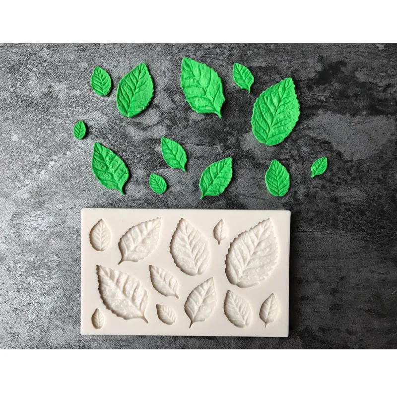 Moule à gâteau au chocolat Fondant en forme de feuille
