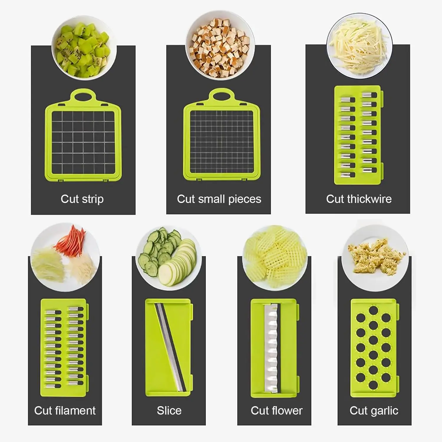 Trancheuse professionnelle de type hachoir de cuisine 16X1
