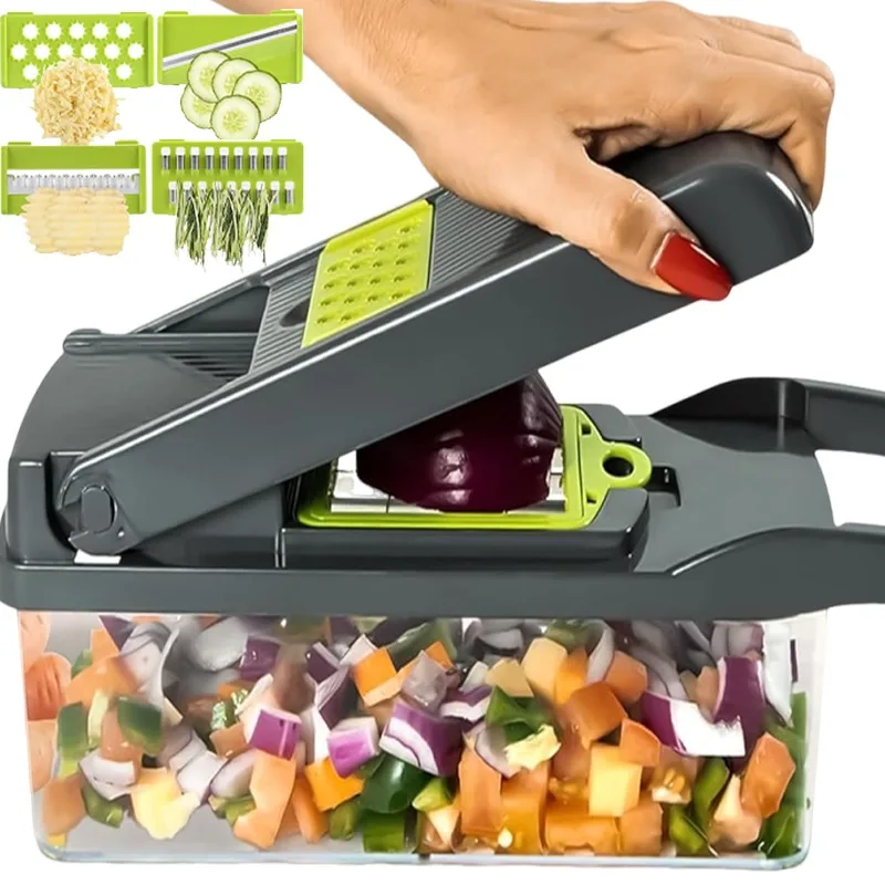 Hachoir à légumes râpe à fruits multifonctionnelle coupe-fromage